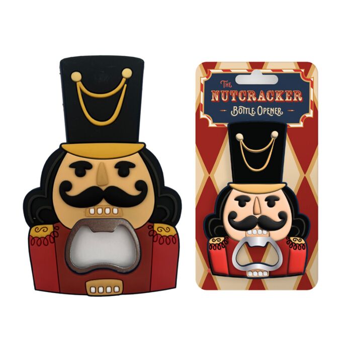 PVC Bottle Opener - Christmas Nutcracker