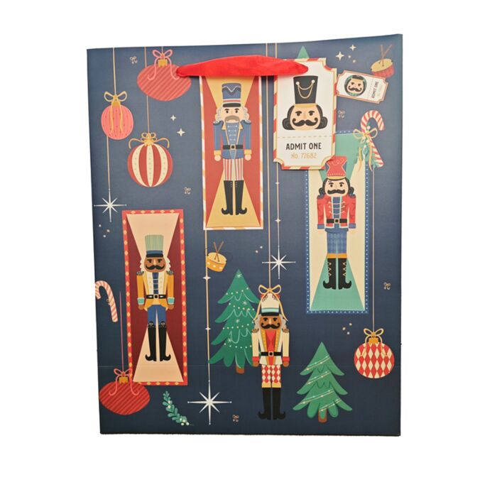 Christmas Gift Bag (Large) - Christmas Nutcracker
