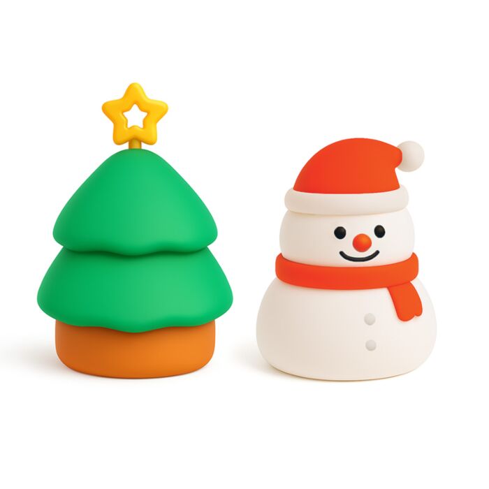 Jingle Bunch Mini Christmas LED Night Light Sleep Lamp