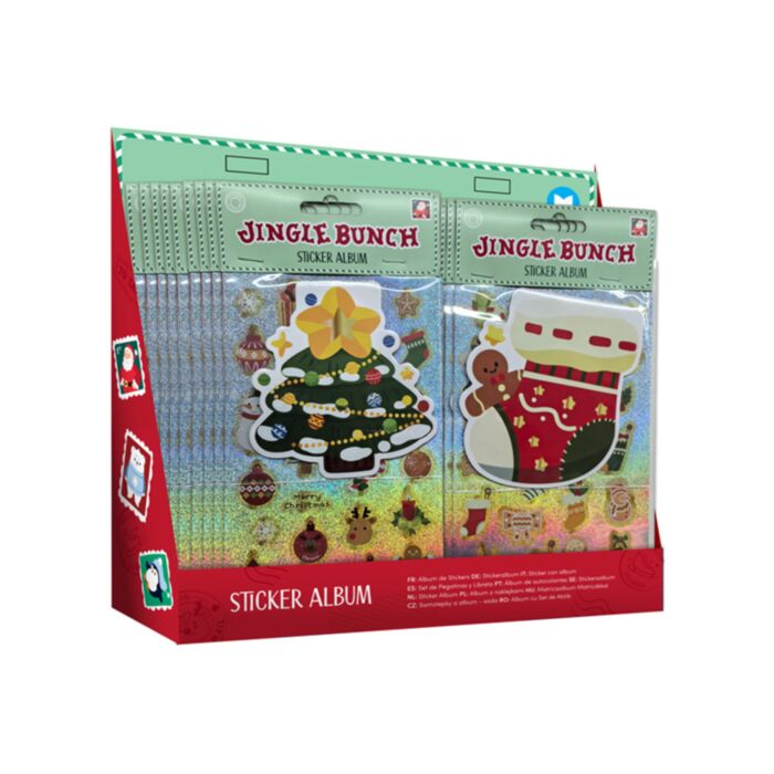 Sticker Book & Stickers Set - Christmas Jingle Bunch