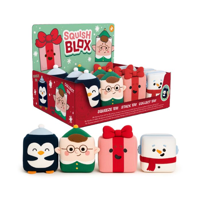 Squish Blox Squeezy Toy - Jingle Bunch Christmas