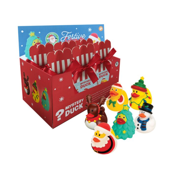 Mystery Bath Time Toy - Festive Friends Christmas Duck