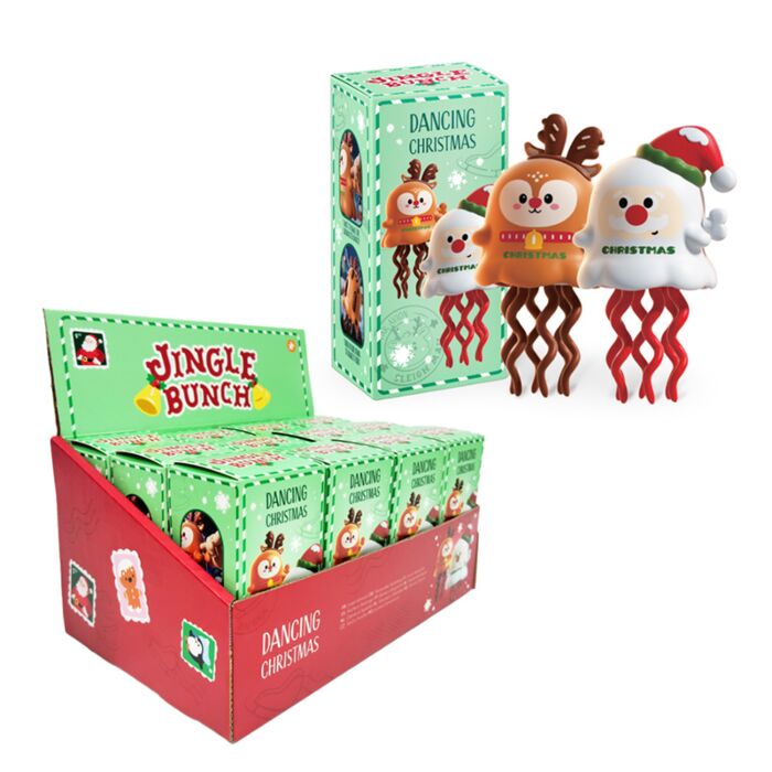 Wind Up Dancing Toy - Christmas Jingle Bunch
