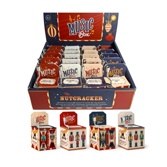 Wind Up Music Box - Christmas Nutcracker