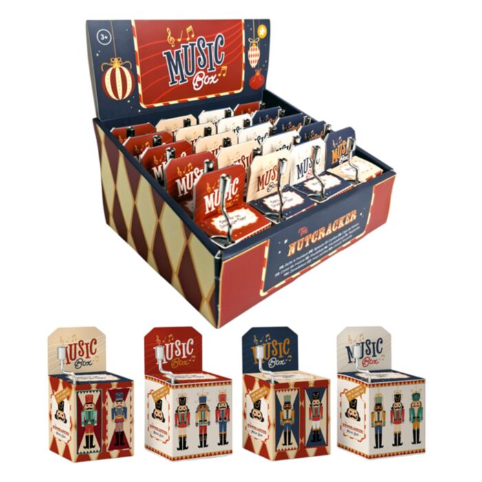Wind Up Music Box - Christmas Nutcracker
