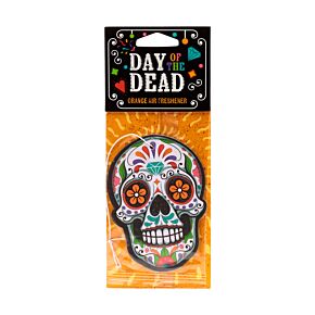 Air Freshener - Orange Scented Day of the Dead