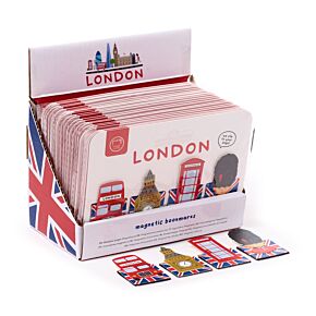 Magnetic Shaped Bookmark Set - London Souvenir
