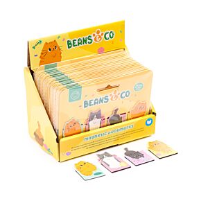 Magnetic Bookmark Set - Beans & Co Cats Magnetic Bookmark Set - Beans & Co Cats