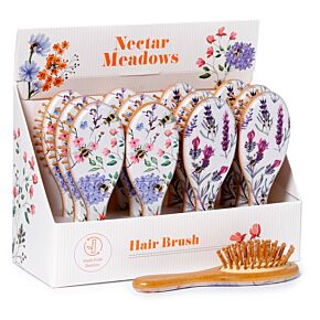 100% Bamboo Hair Brush - Nectar Meadows 100% Bamboo Hair Brush - Nectar Meadows