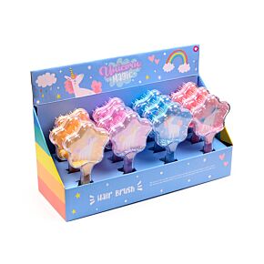Glitter Shaped Hair Brush - Unicorn Magic