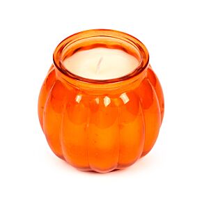 Shaped Glass Candle Jar - Autumn Harvest Pumpkin Spice Shaped Glass Candle Jar - Autumn Harvest Pumpkin Spice