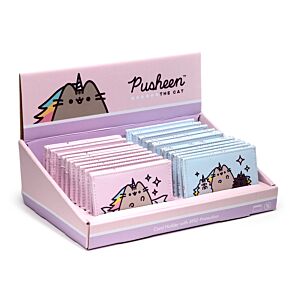 Contactless Protection Fabric Card Holder Wallet - Pusheen the Cat
