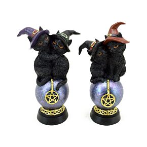 Witches Cat - Iridescent Pentagram Orb Witches Cat - Iridescent Pentagram Orb