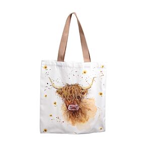 Tote Shopping Bag - Jan Pashley Highland Coo