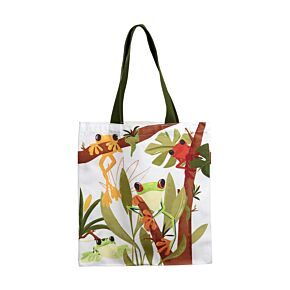 Tote Shopping Bag - Tropical Tree Frogs