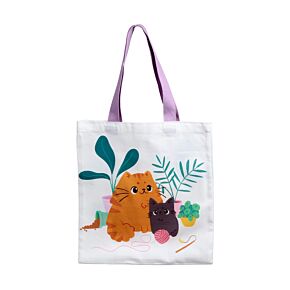 Tote Shopping Bag - Beans & Co Cats Tote Shopping Bag - Beans & Co Cats