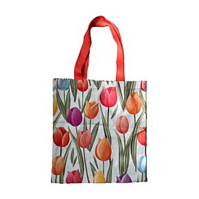 Tote Shopping Bag - Tulips Tote Shopping Bag - Tulips