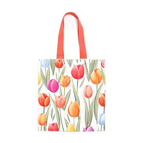 Tote Shopping Bag - Tulips