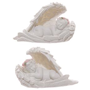 Decorative Rose Cherub Sleeping Figurine Decorative Rose Cherub Sleeping Figurine