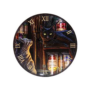 Wall Clock - Lisa Parker Magical Emporium Cats