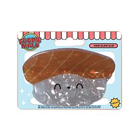 Hair Claw Clip - Foodiemals Salmon Sushi Hair Claw Clip - Foodiemals Salmon Sushi