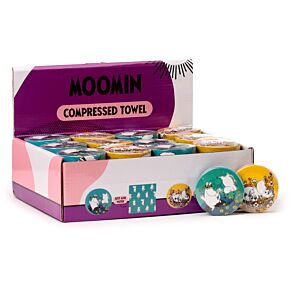 Compressed Travel Towel - Moomin Compressed Travel Towel - Moomin