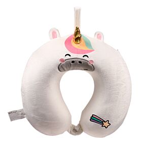 Relaxeazzz Plush Memory Foam Travel Pillow - Astra the Unicorn Adoracorns Relaxeazzz Plush Memory Foam Travel Pillow - Astra the Unicorn Adoracorns