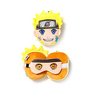 Relaxeazzz Travel Pillow & Eye Mask - Naruto