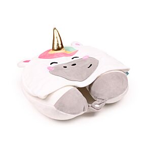 Hoodeazzz Travel Pillow & Hood - Adoracorns Astra the Unicorn