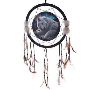 Dreamcatcher (Medium) - Lisa Parker Guardian of the North Wolf