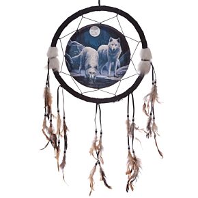 Dreamcatcher (Medium) - Lisa Parker Winter Warriors Wolf