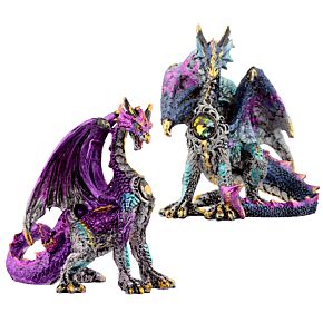Crystal Shield Dark Legends Dragon Figurine Crystal Shield Dark Legends Dragon Figurine