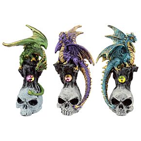 Skull Dragon Dark Legends Dragon Figurine Skull Dragon Dark Legends Dragon Figurine