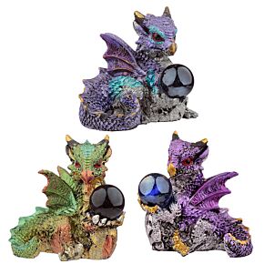 All Seeing Orb Elements Dragon Figurine All Seeing Orb Elements Dragon Figurine
