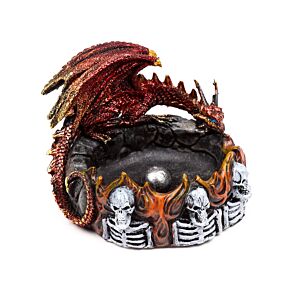 Dark Legends Dragon incense Burner - Ring of Fire