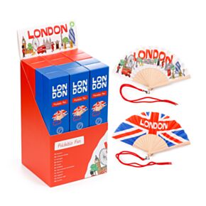Folding Hand Fan - London Souvenir