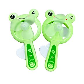 Hand Operated Hand Fan - Frog