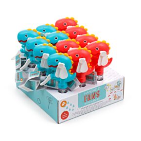 Hand Operated Bubble Hand Fan - Dinosaur