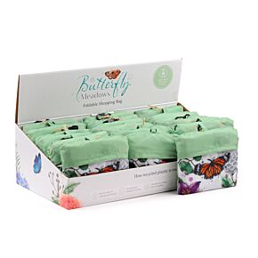 Handy Foldable Shopping Bag - Butterfly Meadows Handy Foldable Shopping Bag - Butterfly Meadows