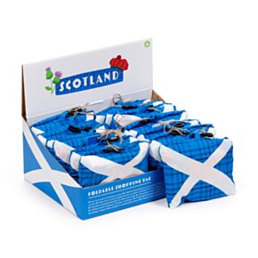 Handy Foldable Shopping Bag - Scotland Souvenir