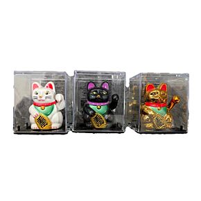 Mini Solar Pal - Maneki Neko Waving Cat