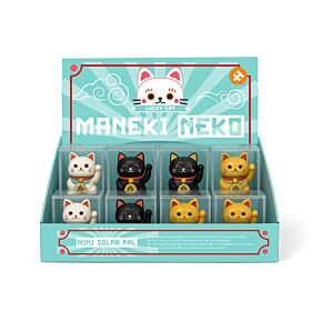 Mini Solar Pal - Maneki Neko Waving Cat