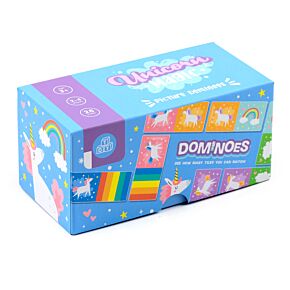 Kids Dominoes Set - Unicorn Magic Kids Dominoes Set - Unicorn Magic