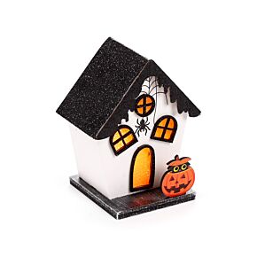 LED Decoration - Halloween Spooky Pumpkin & Spider House