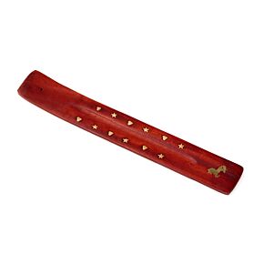 Decorative Unicorn Mango Wood Incense Burner Ash Catcher 