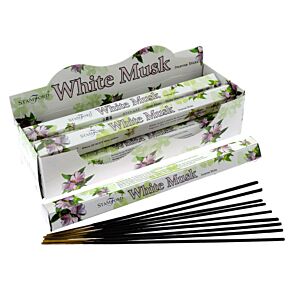 Stamford Hex Incense Sticks - White Musk