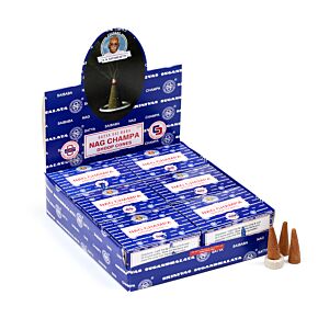 Sai Baba Dhoop Incense Cones - Nag Champa Sai Baba Dhoop Incense Cones - Nag Champa