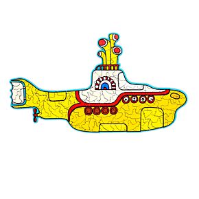 130pc Wooden Jigsaw Puzzle - The Beatles Yellow Submarine 130pc Wooden Jigsaw Puzzle - The Beatles Yellow Submarine