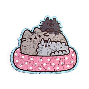 130pc Wooden Jigsaw Puzzle - Pusheen the Cat Core 130pc Wooden Jigsaw Puzzle - Pusheen the Cat Core