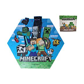 130pc Wooden Jigsaw Puzzle - Minecraft Creeper 130pc Wooden Jigsaw Puzzle - Minecraft Creeper